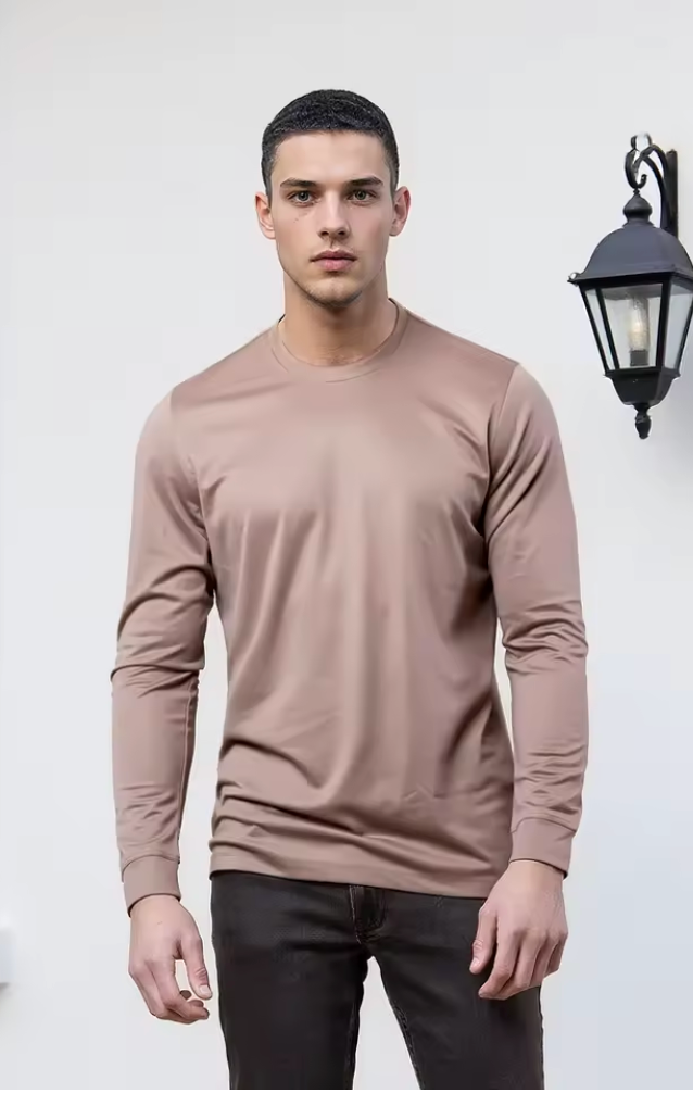Essential Longsleeve | Taupe