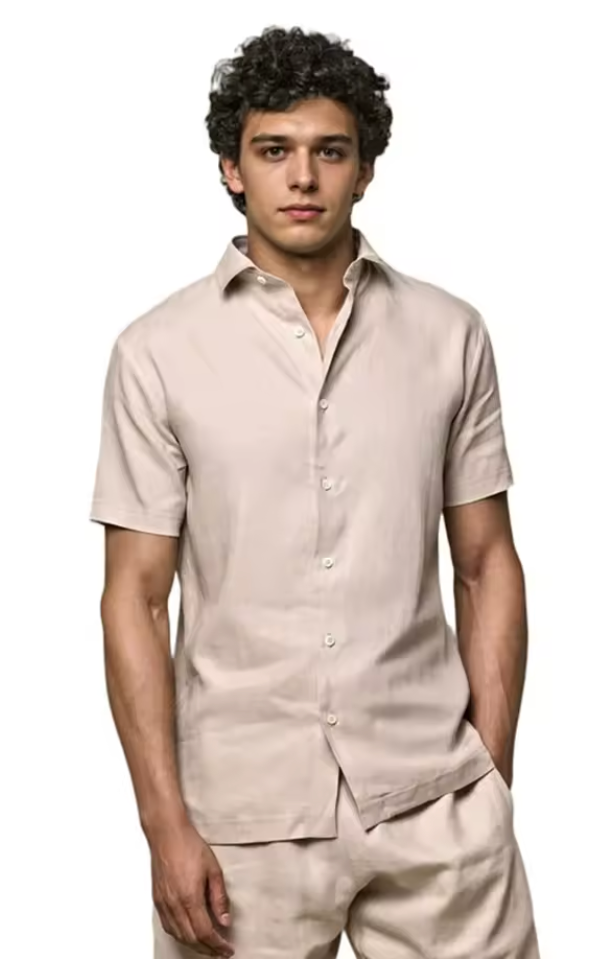 Essence Shirt | Taupe Sand